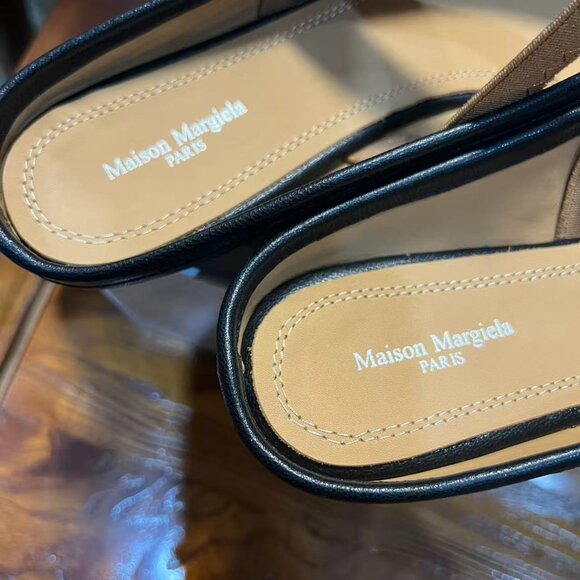 Maison Margiela Tabi Ballet Flats Black 39 - New With Box - Picture 2 of 6